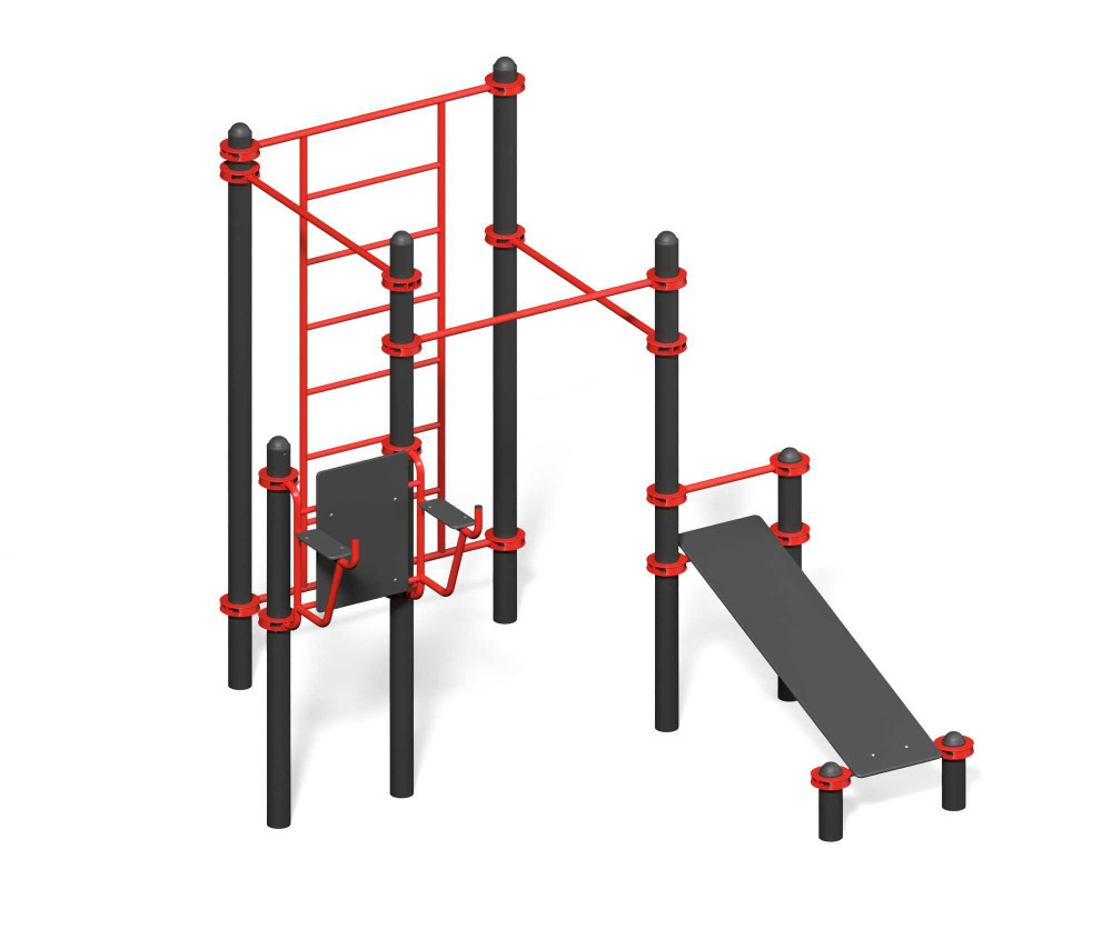 Воркаут-комплекс "Сталь"